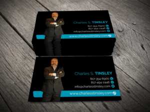 Business Card Design by alhemique1 for Charles S Tinsley  | Design: #12852510