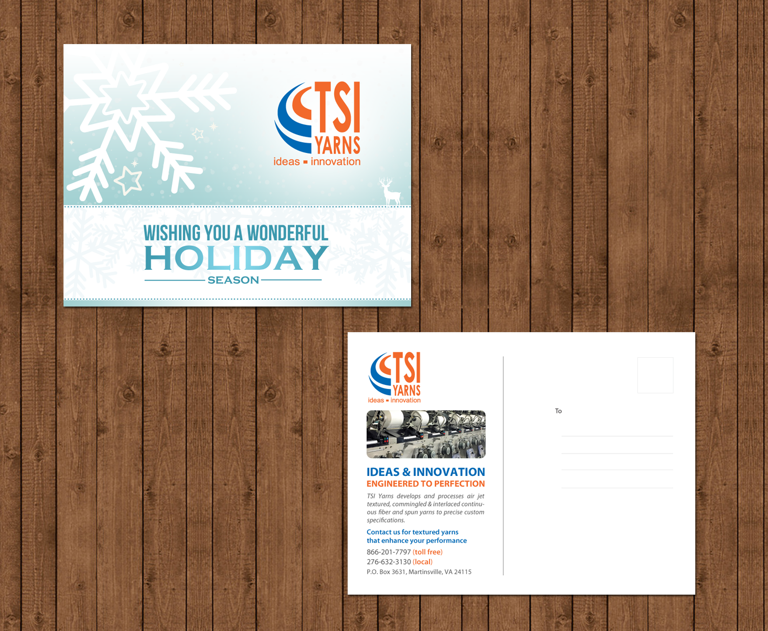 Stationery Design by chandrayaan.creative for TSI Yarns | Design #12846620