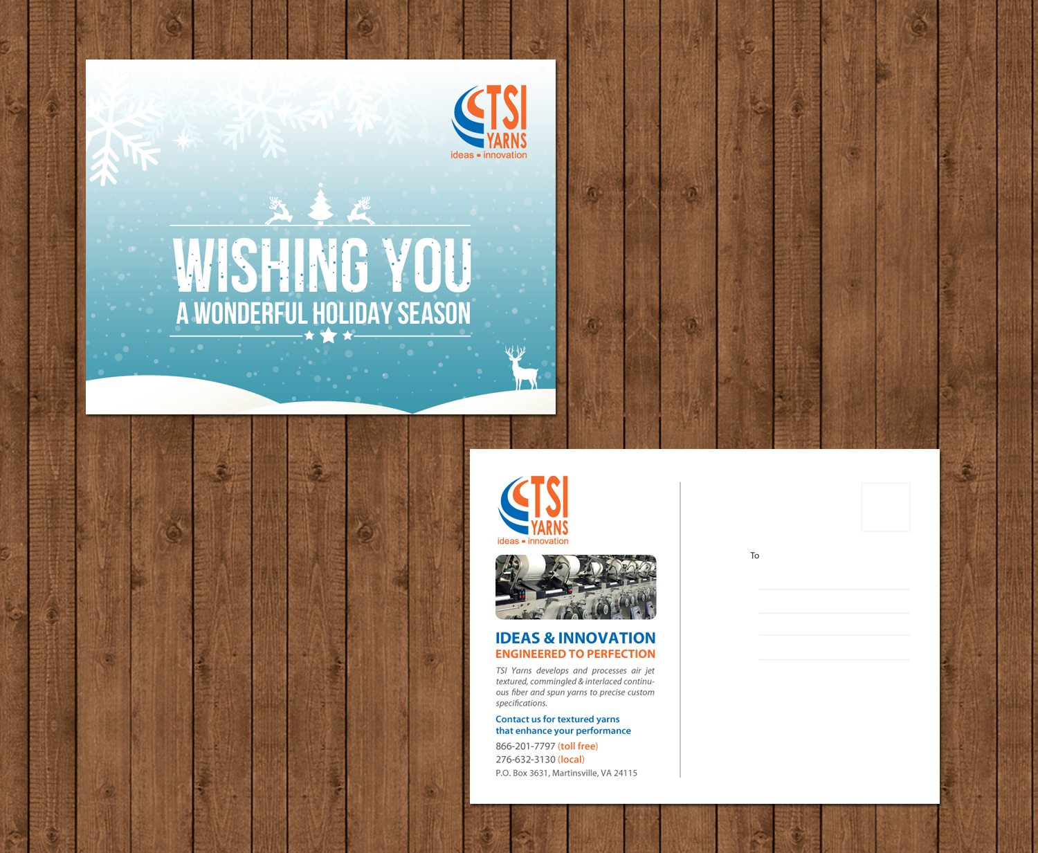 Stationery Design by chandrayaan.creative for TSI Yarns | Design #12846621
