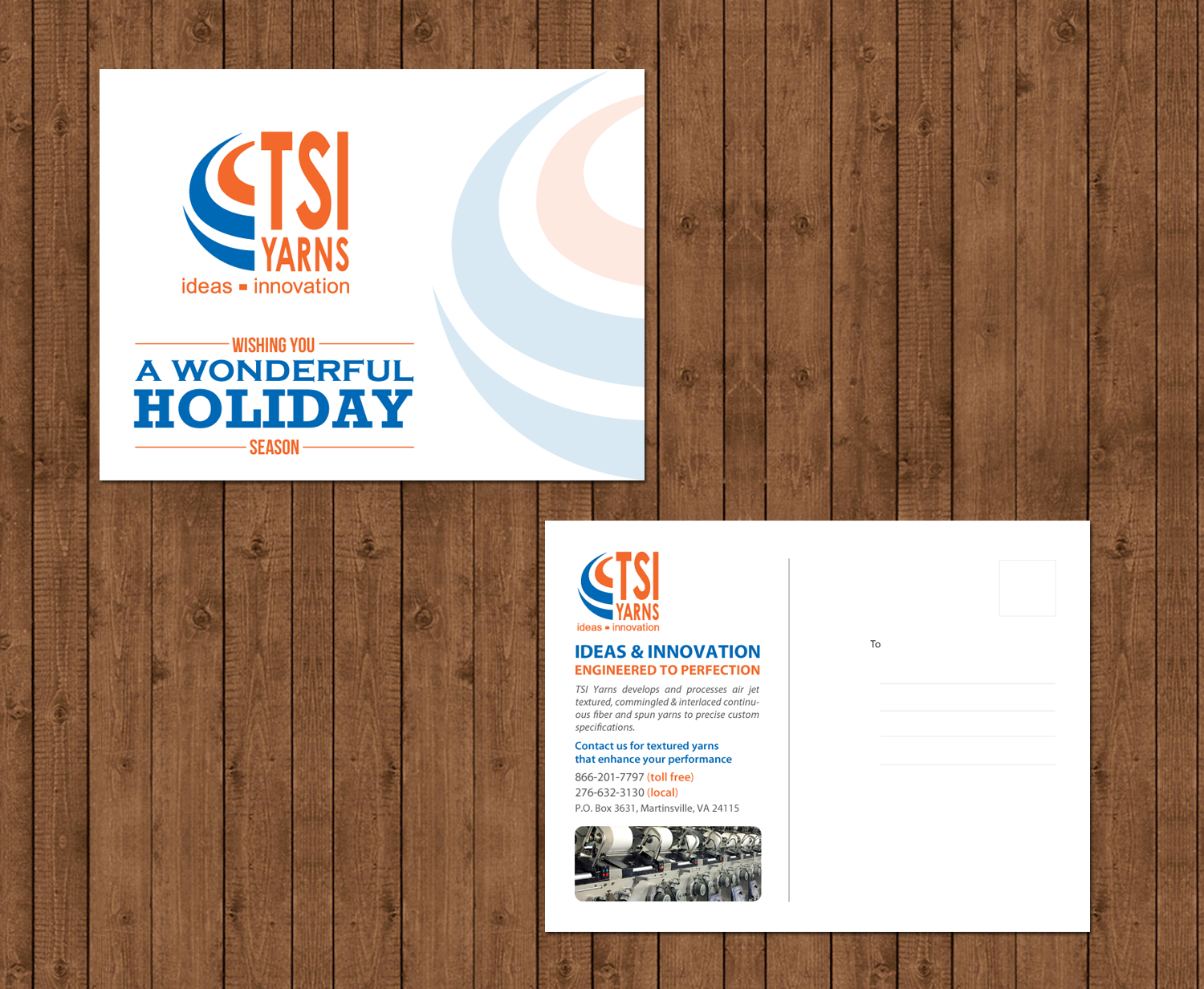Stationery Design by chandrayaan.creative for TSI Yarns | Design #12848482