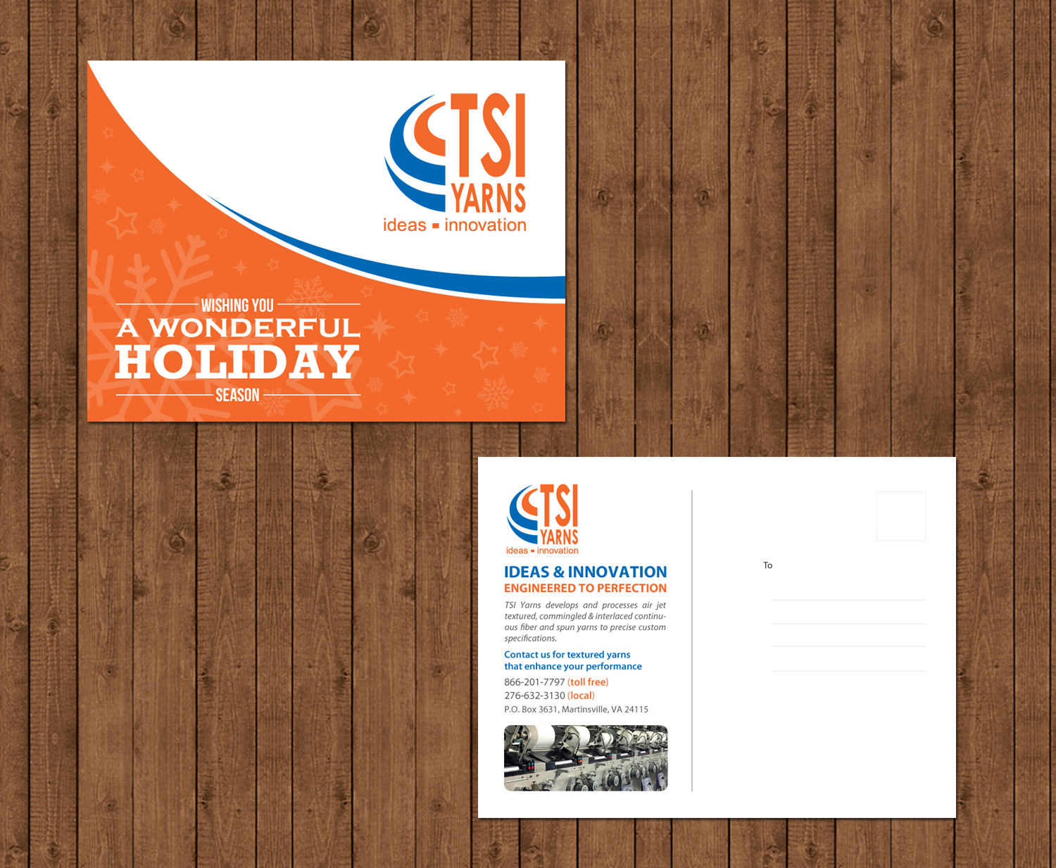 Stationery Design by chandrayaan.creative for TSI Yarns | Design #12848484