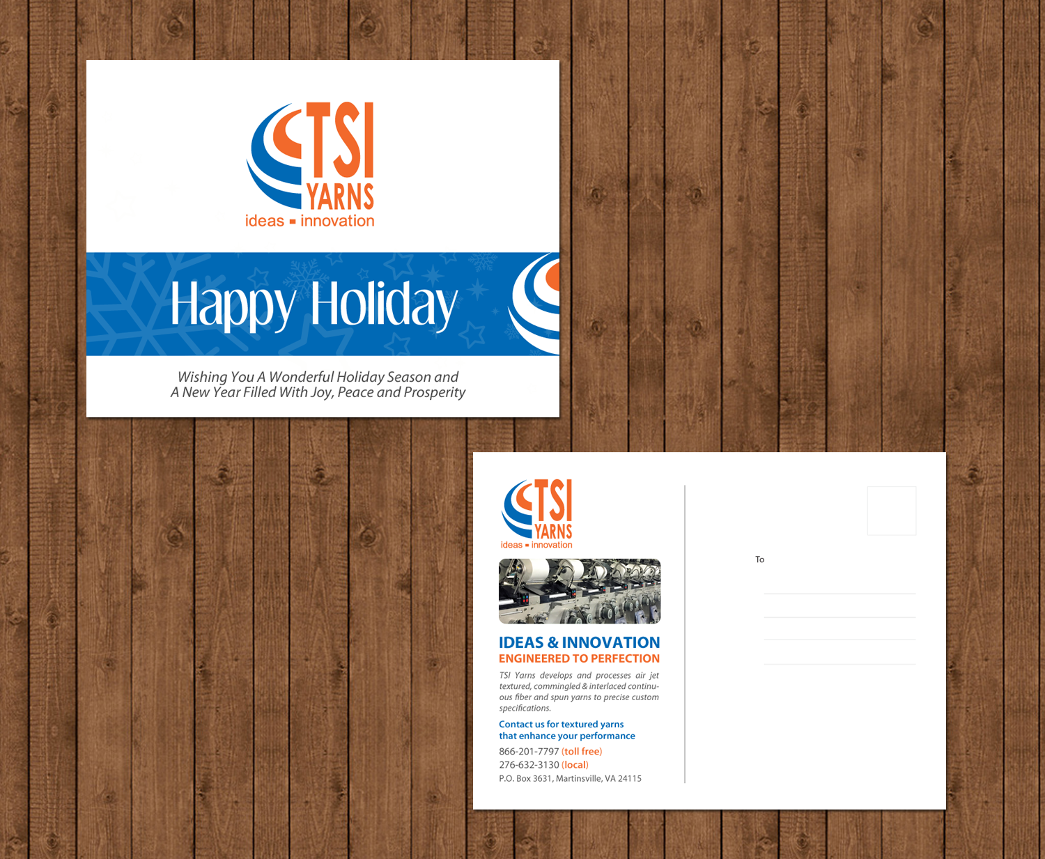 Stationery Design by chandrayaan.creative for TSI Yarns | Design #12848485