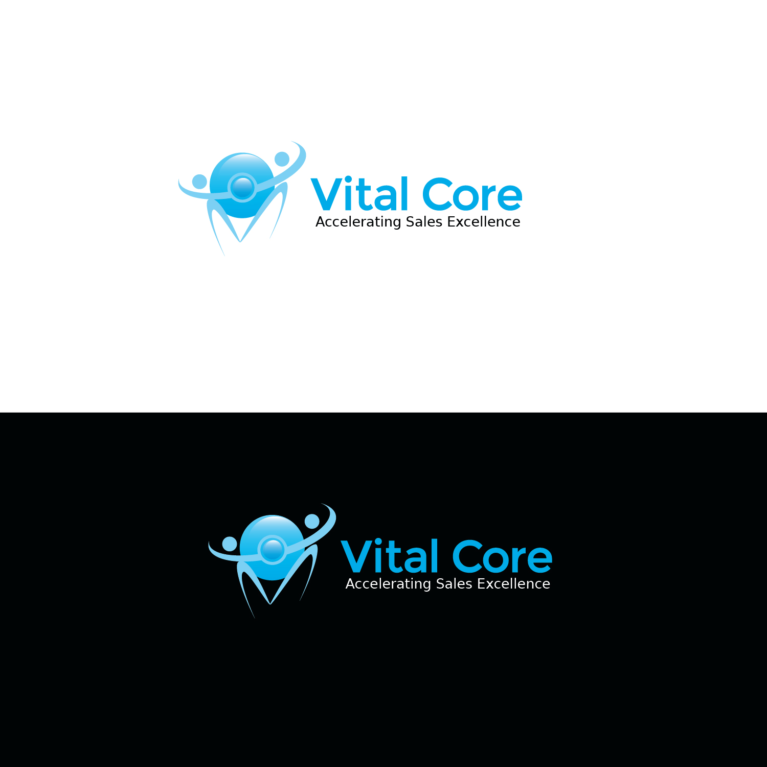Logo Design by emptyboxgraphics for Vital Core | Design #12952729