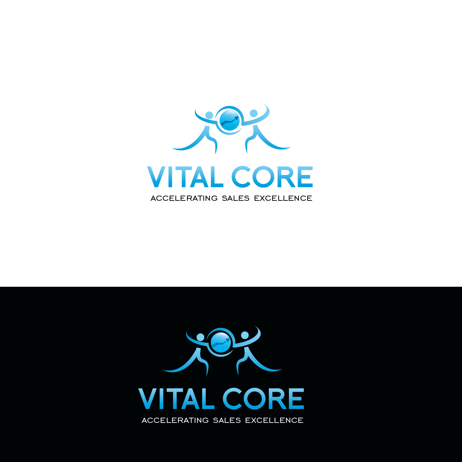 Logo Design by emptyboxgraphics for Vital Core | Design #12957699