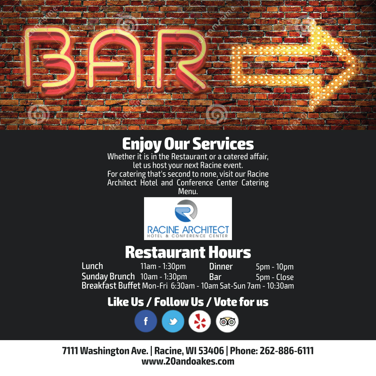 Menu Design by Impressive Solutions for Racine Architect | Design #13008984