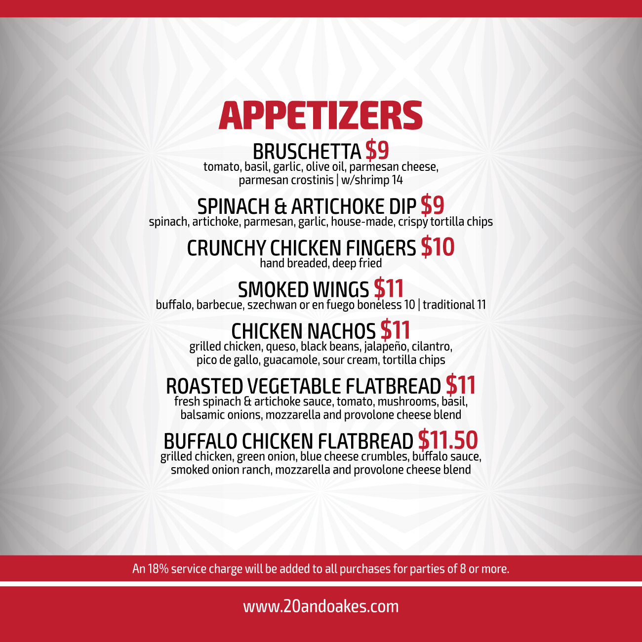 Menu Design by Impressive Solutions for Racine Architect | Design #13008992