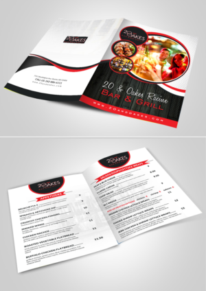 Menu Design by debdesign for Racine Architect | Design: #13008067