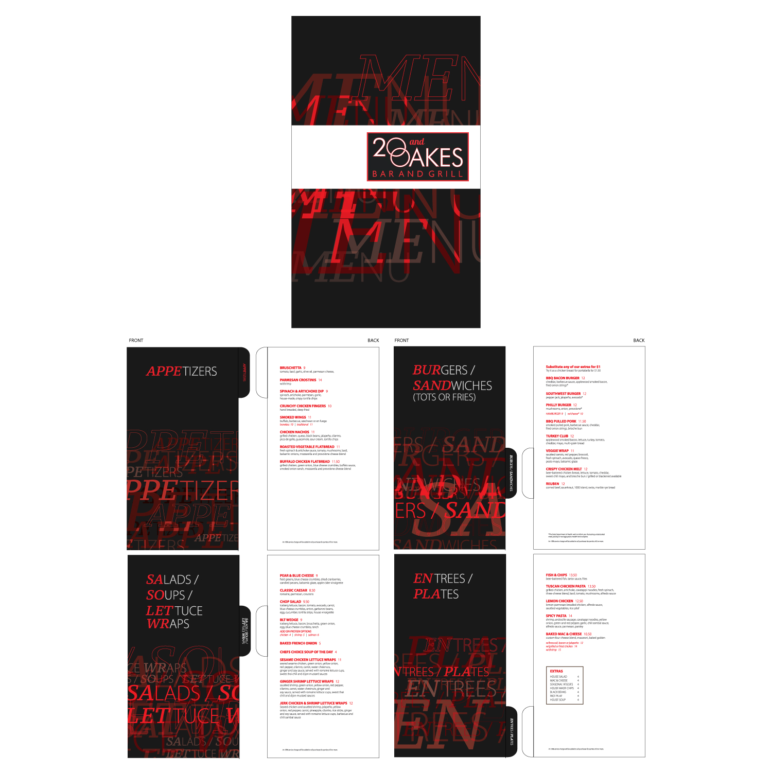 Design de Menu par eleven pour Racine Architect | Design #13014349