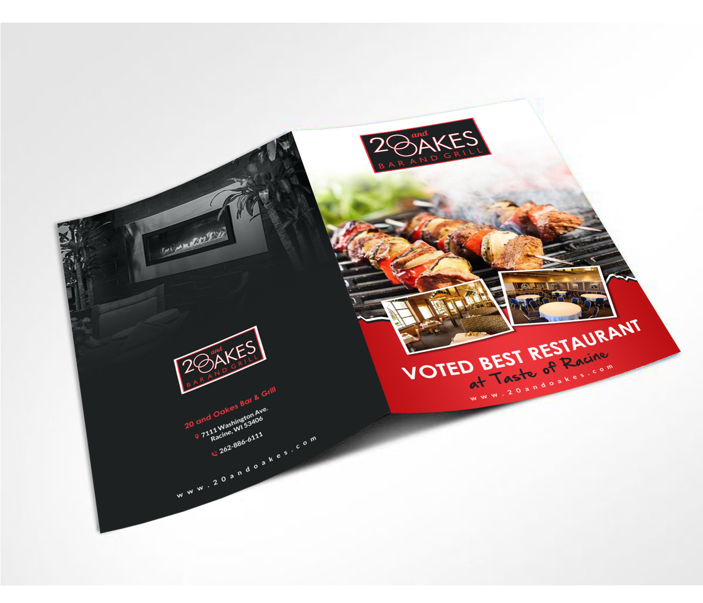 Menu Design by creative.bugs for Racine Architect | Design #13007621