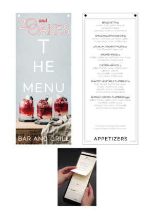 Menu Design by MChiara for Racine Architect | Design: #13089136