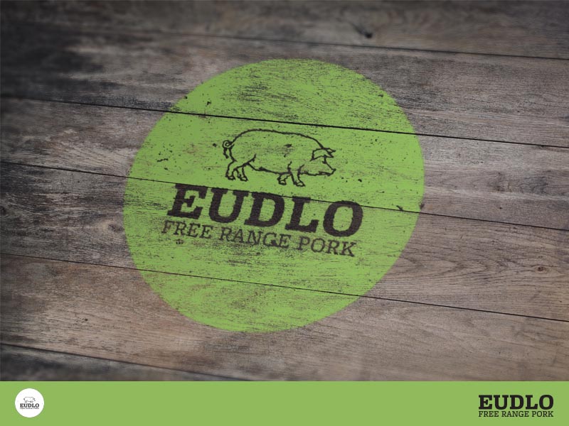 Logo Design by J Petteford for Eudlo Pork | Design #12897100