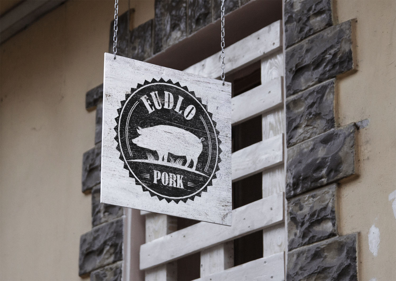 Logo Design by Khalik for Eudlo Pork | Design #12843516