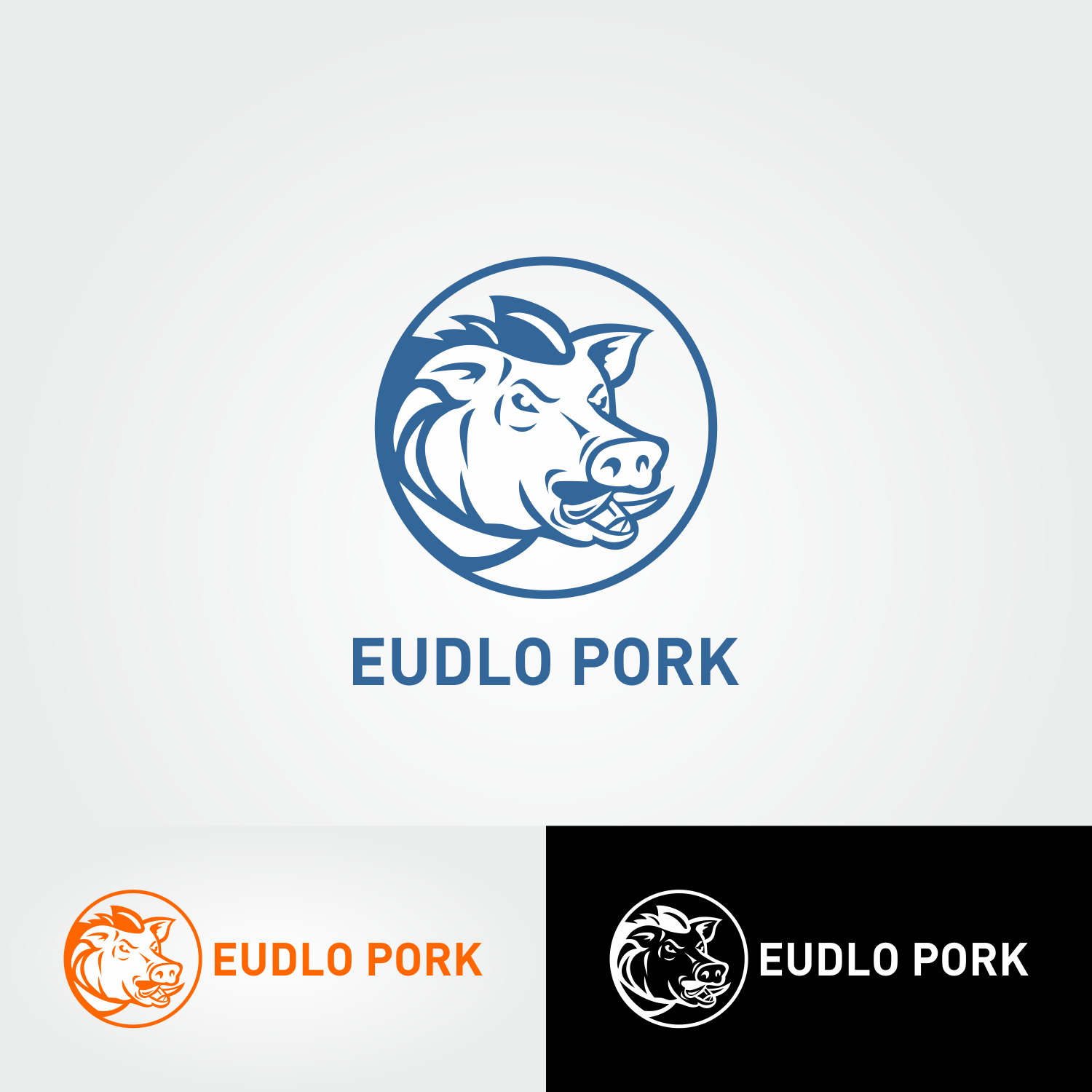 Logo Design by desingman for Eudlo Pork | Design #12846850