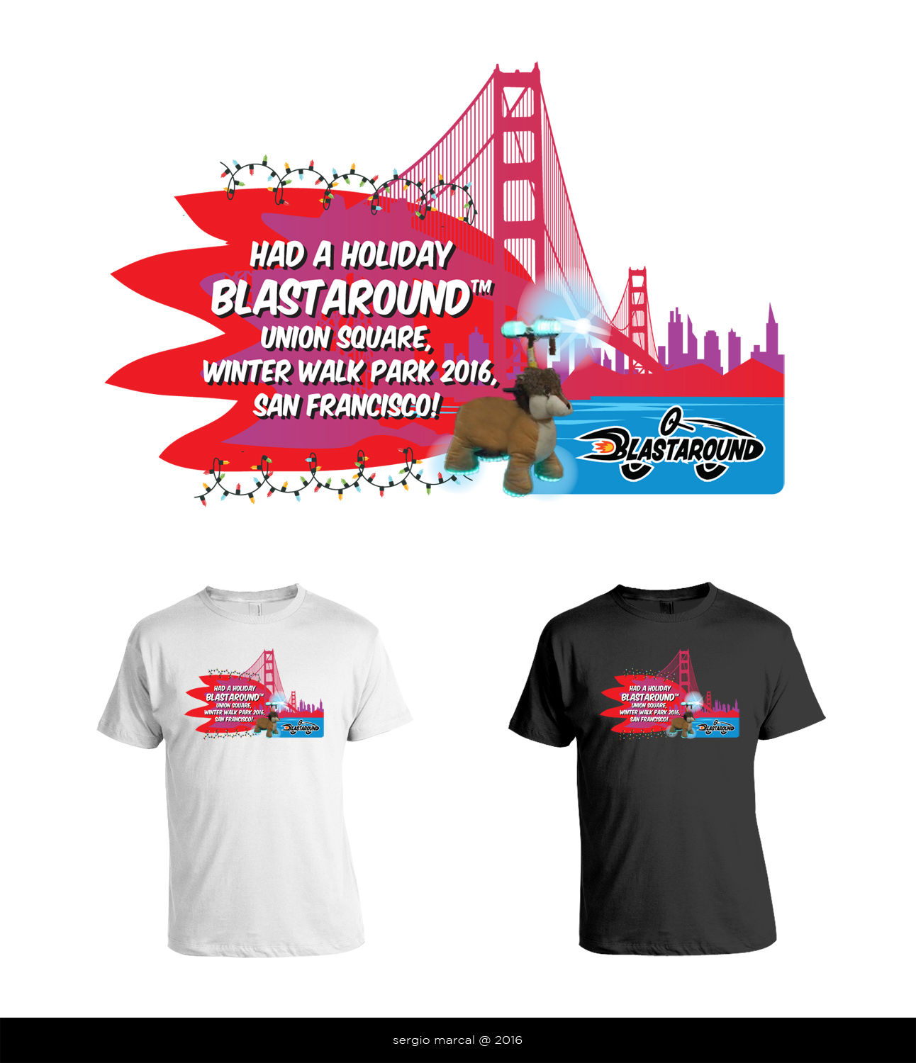 T-shirt Design by Sérgio Marçal for BlastAround | Design #12849267