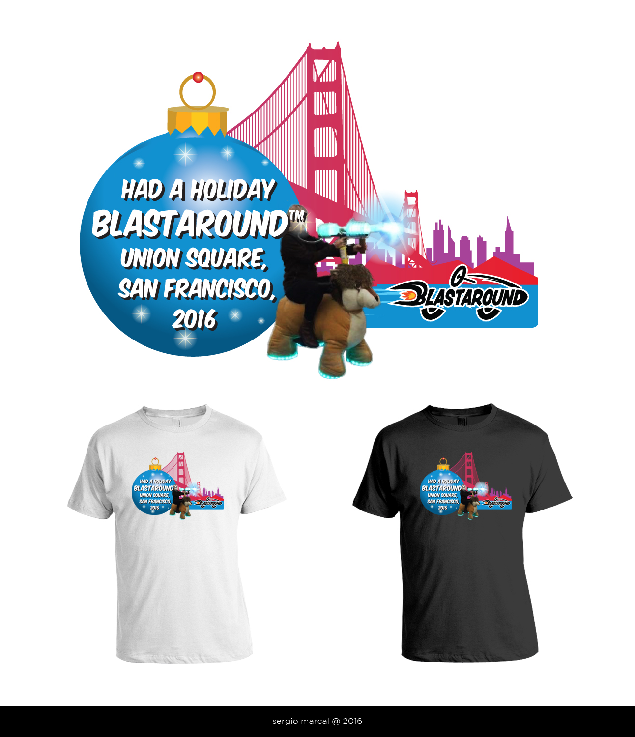 T-shirt Design by Sérgio Marçal for BlastAround | Design #12854446