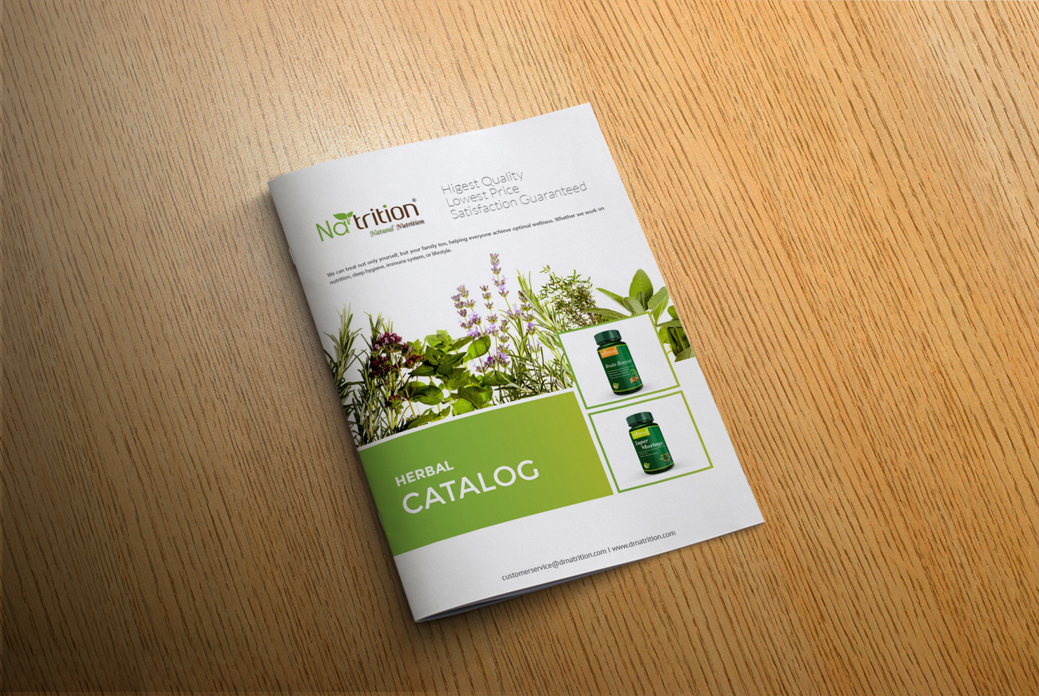 Catalogue Design by iTech Graphics for USA HPSON Pharmaceuticals Group LTD. | Design #12907082