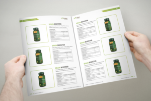 Catalogue Design by iTech Graphics for USA HPSON Pharmaceuticals Group LTD. | Design: #12907313