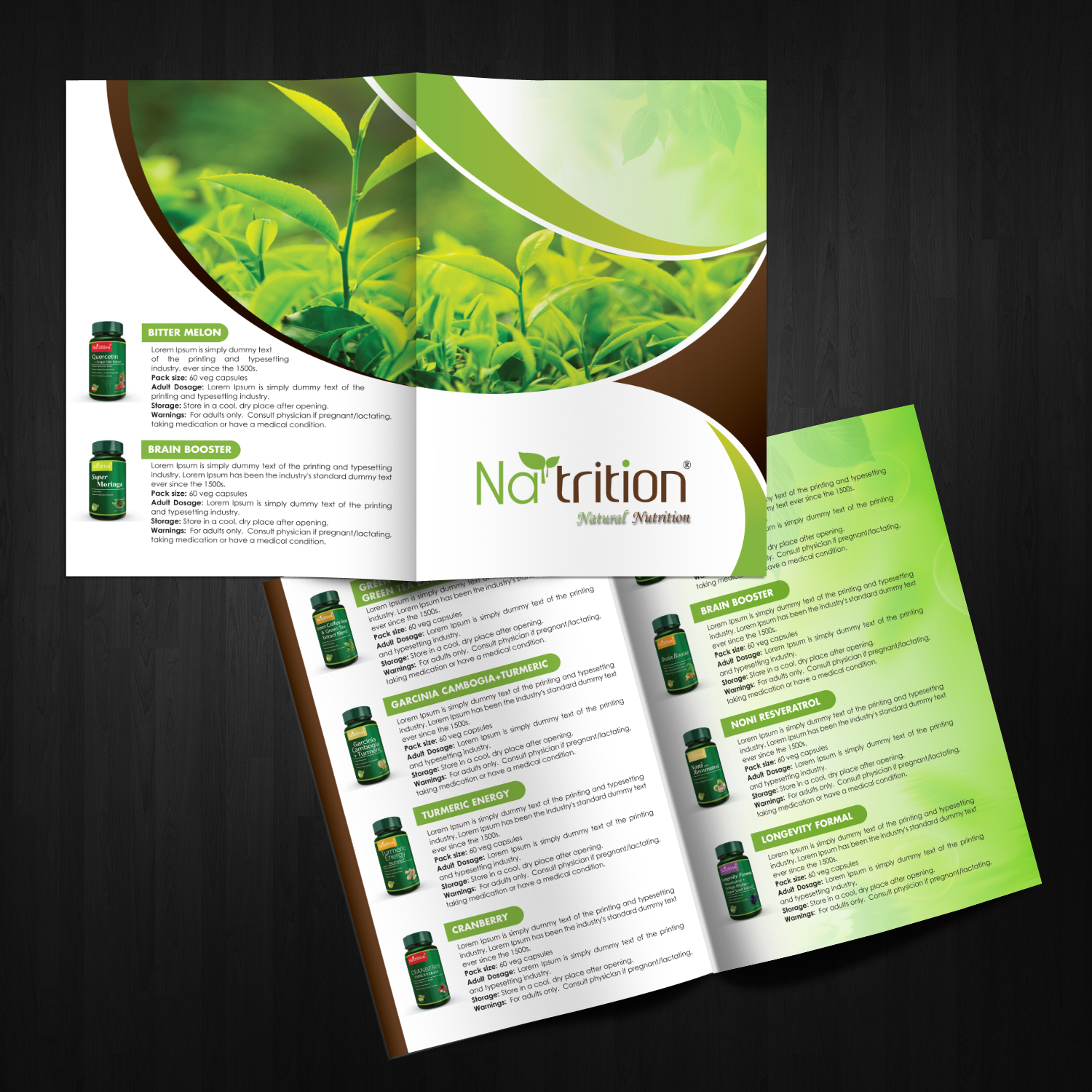 Catalogue Design by Kreative Fingers for USA HPSON Pharmaceuticals Group LTD. | Design #12958970
