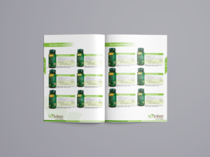 Catalog Design for herbal supplement products | Catalogue Design by nafizrahat