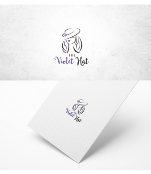 The Violet Hat | Logo Design by ne_padamo
