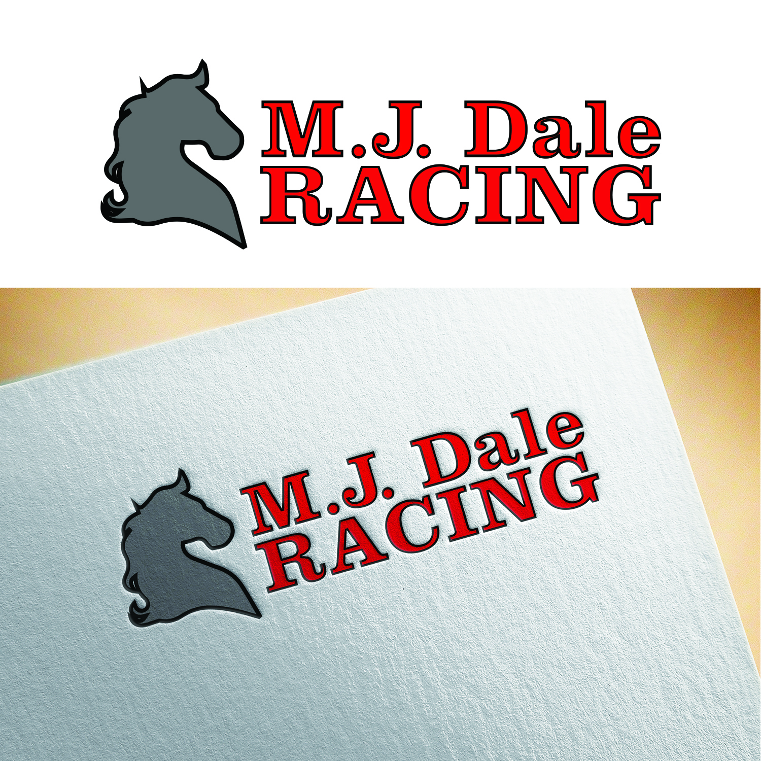 Logo Design by Sufisa for M J Dale Racing | Design #12953106