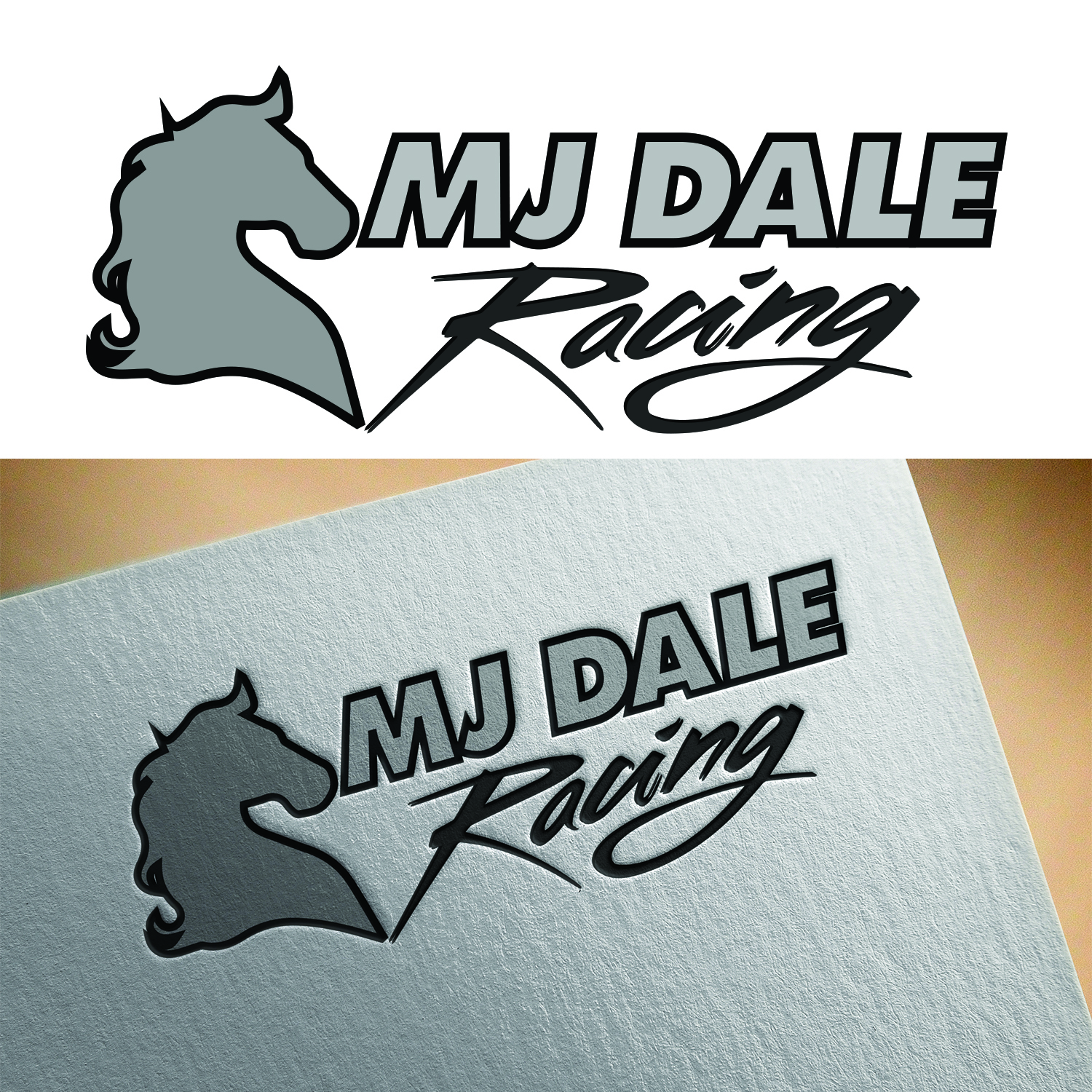 Logo Design by Sufisa for M J Dale Racing | Design #12953273
