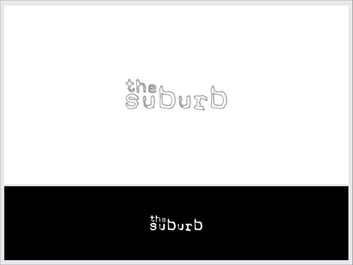 Logo Design by  CC for the suburb | Design #2472856