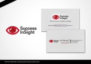 Lia's Executive Coaching business, Success InSight logo and biz card designs | Diseño Gráfico por disign