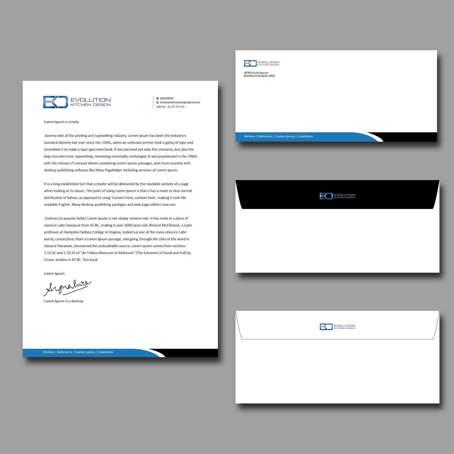Letterhead Design by kousik for this project | Design #12876240