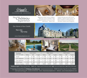 Flyer Design by harrymart for Chateau de Jalesnes  | Design #12896991
