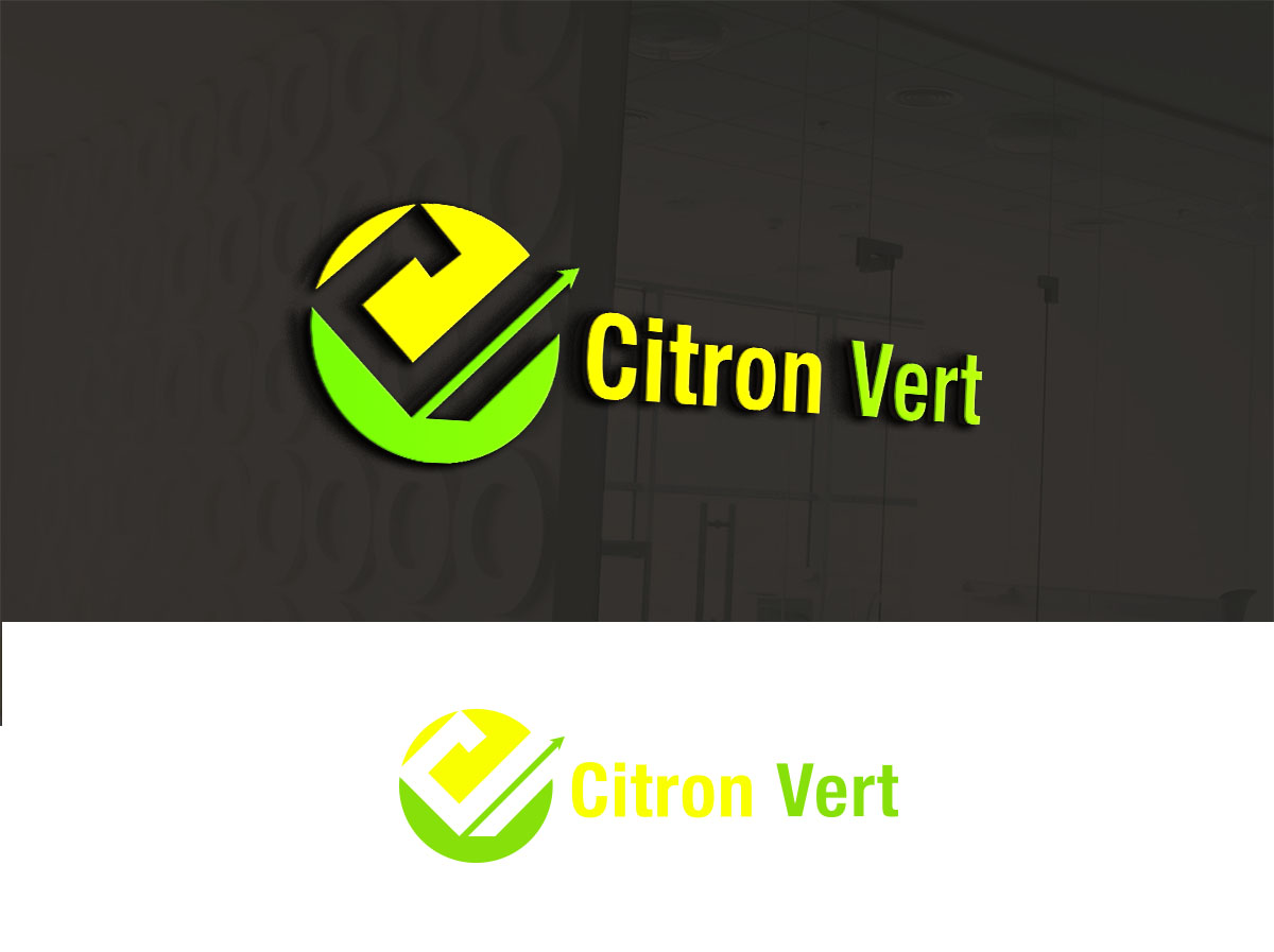 Logo Design by Turn Digital for Citron Vert  | Design #12923099