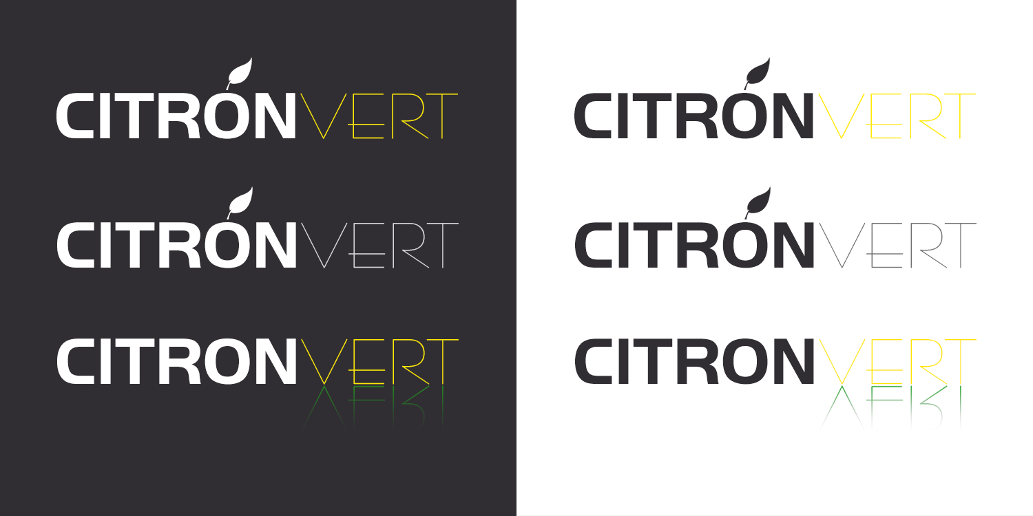 Logo Design by Speedbird for Citron Vert  | Design #12947998