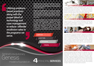 Genesis brochure | Brochure Design by Pinky 