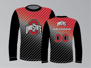 Long sleeve Shirt Design needed for Top College Football Team