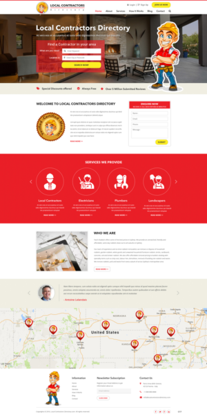 Web Design by pb for this project | Design: #12862626