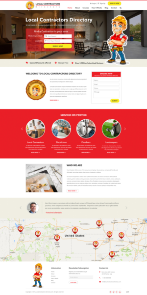 Web Design by pb for this project | Design: #12862628