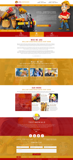 Web Design par Black Stallions Impressive Solutions pour ce projet | Design #12936279