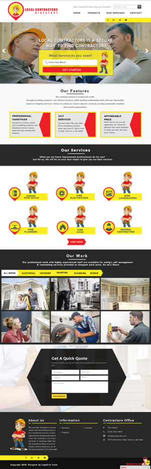 Web Design by bdesigner9 for this project | Design: #12893232
