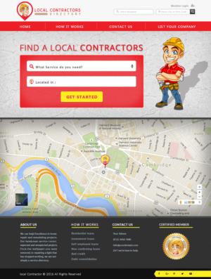 Local Contractors Directory | Diseño Web por bdesigner9