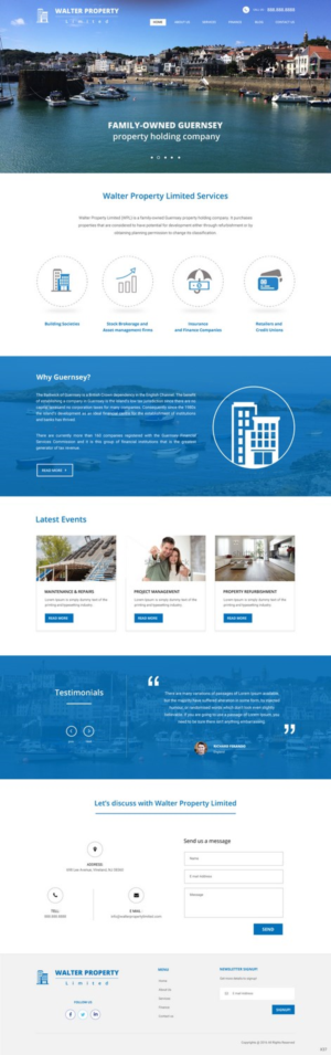 Web Design by pb for this project | Design: #12884363