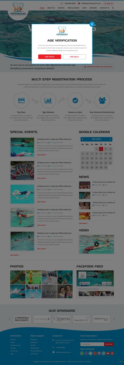 Web Design by pb for this project | Design #12884366