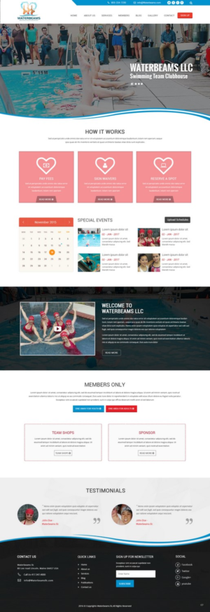 Web Design by pb for this project | Design: #12887980