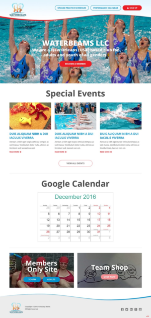 Web Design by pb for this project | Design: #12894421