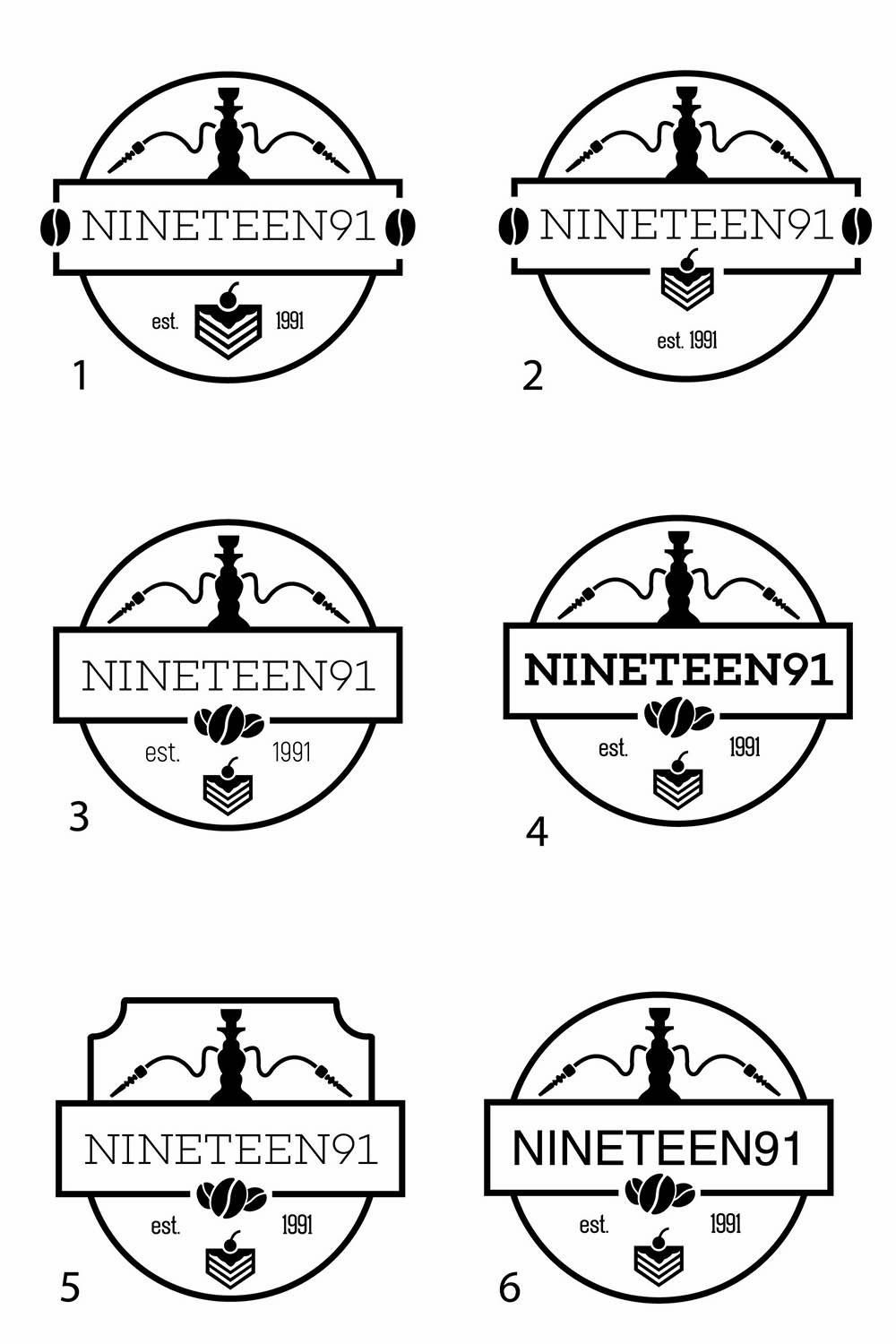Logo Design by DanielKot for Nineteen91 | Design #12974508