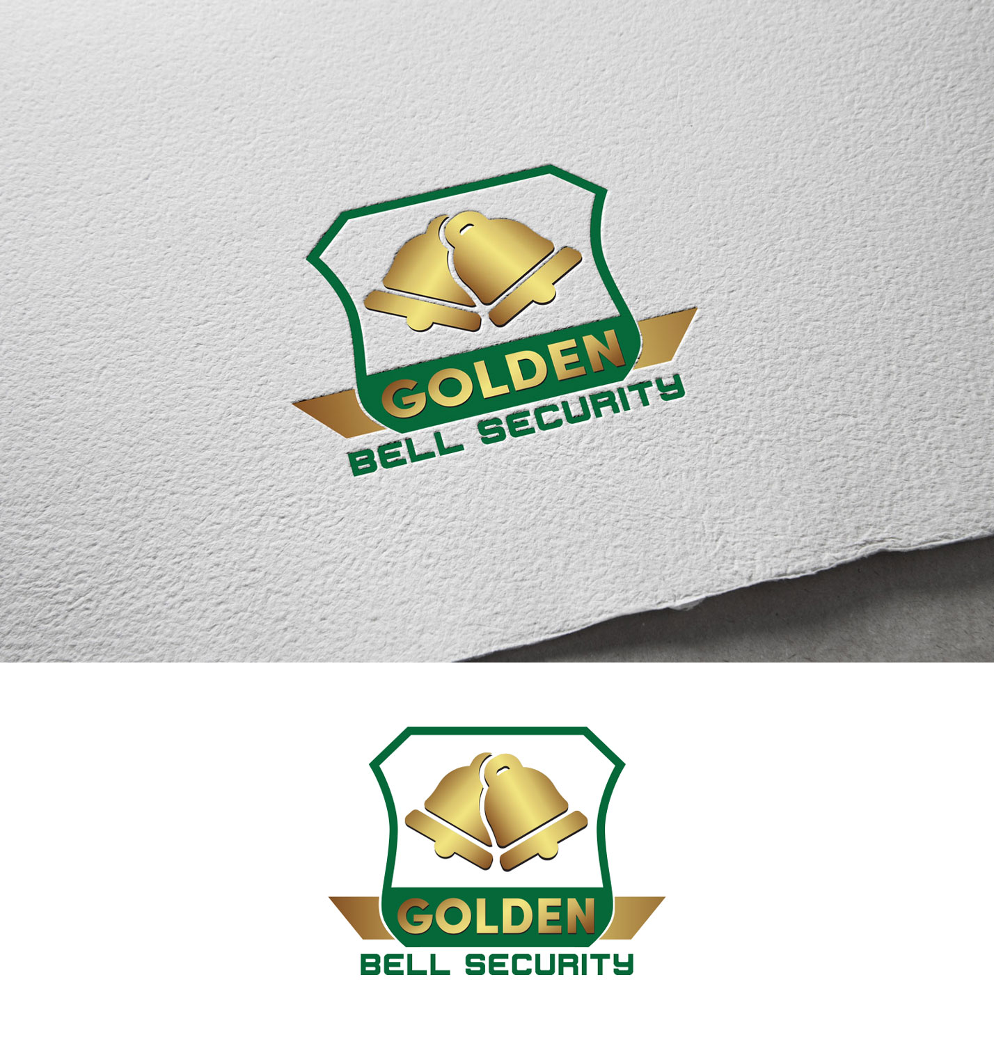 Logo Design by Impressive Solutions for GOLDEN BELL SECURITY Pty Ltd | Design #12926595