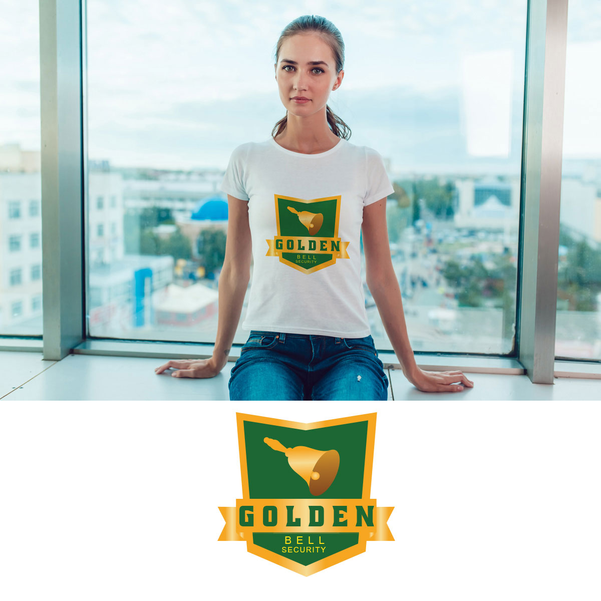 Logo Design by Impressive Solutions for GOLDEN BELL SECURITY Pty Ltd | Design #12926833