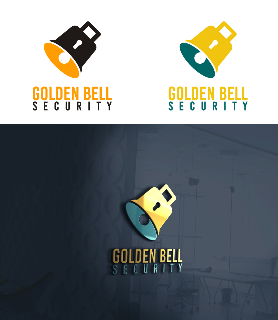 Logo Design by Impressive Solutions for GOLDEN BELL SECURITY Pty Ltd | Design #12933125
