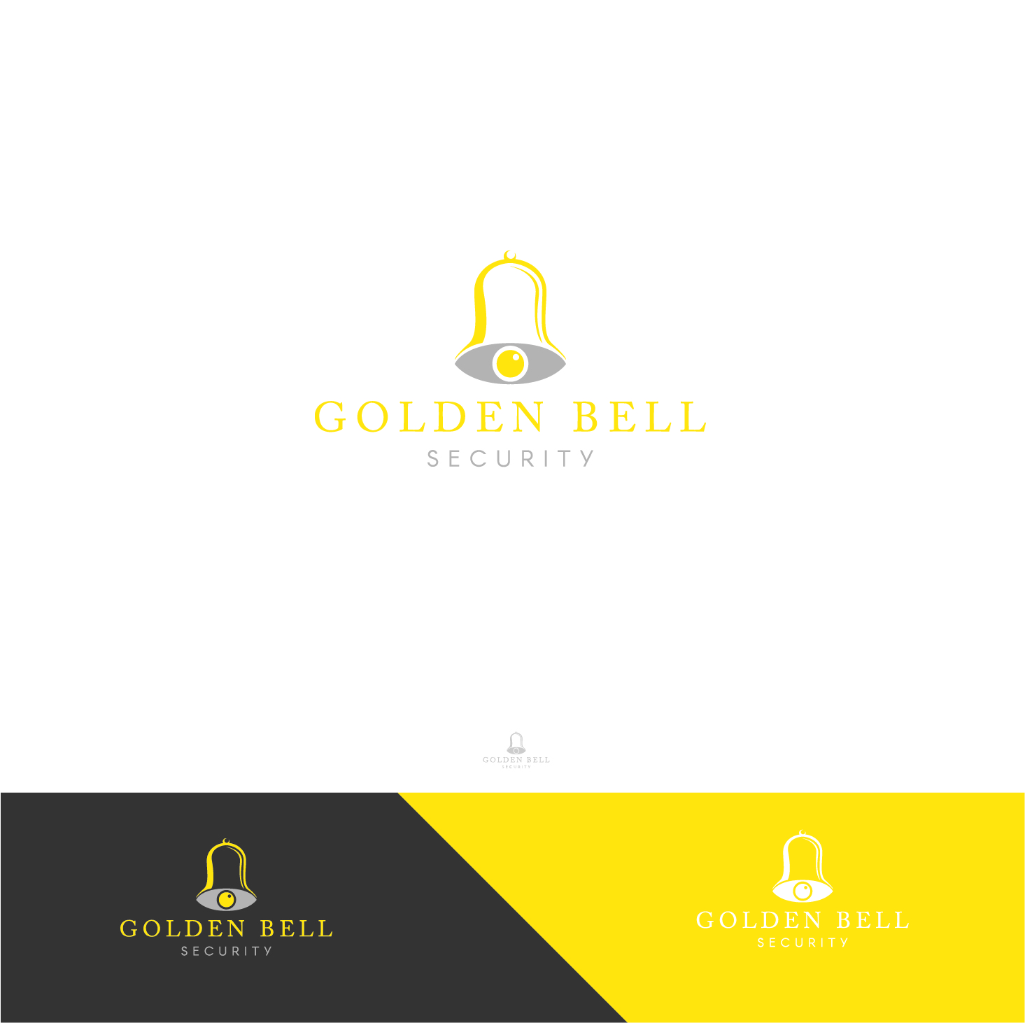 Logo Design by abc. for GOLDEN BELL SECURITY Pty Ltd | Design #12929986