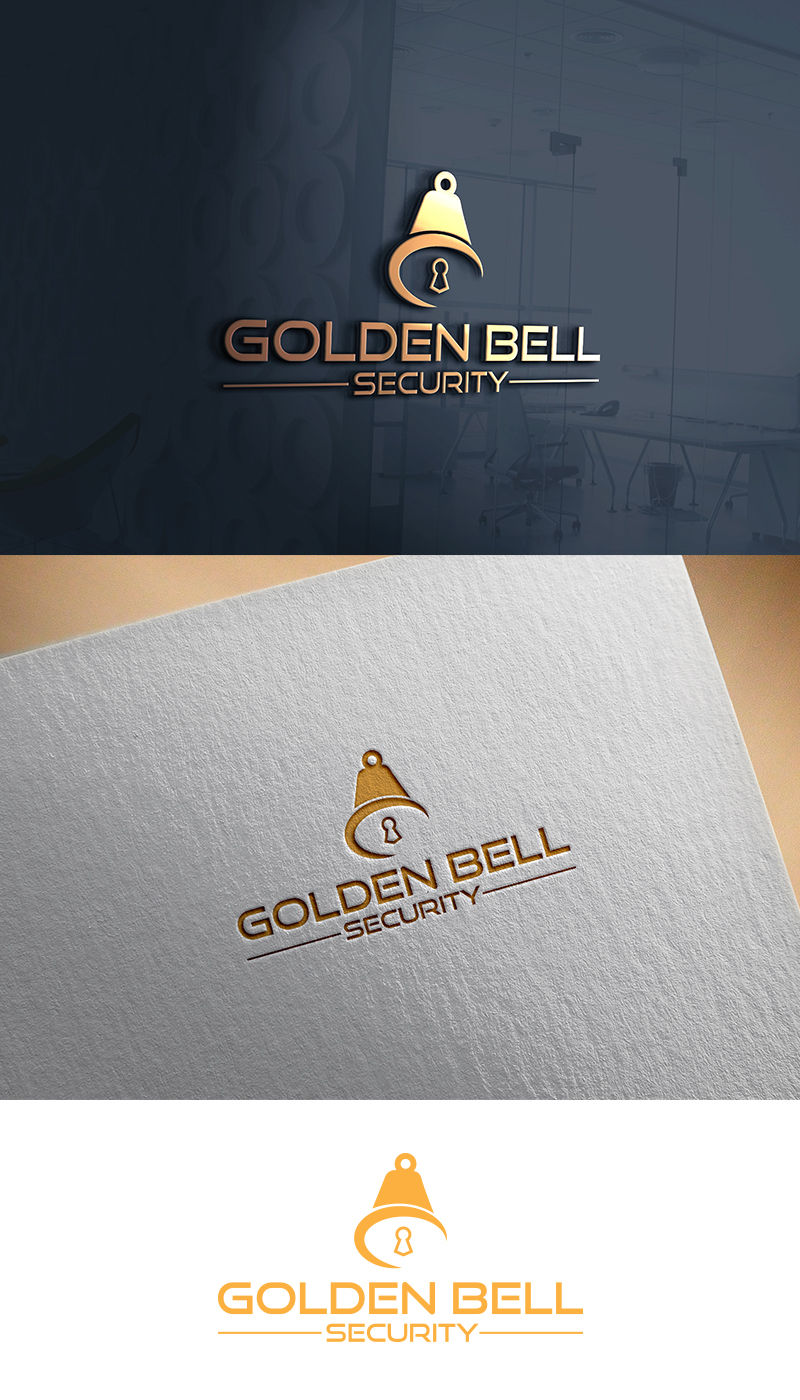 Logo-Design von saeinpahore41504 für GOLDEN BELL SECURITY Pty Ltd | Design: #12926109