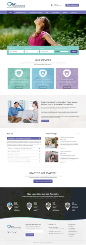 Design de Page d'Accueil par pb pour ce projet | Design : #12862656